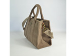 Voyage en Panier Duvida Mini Sac A Main Velours Taupe