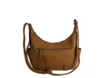 Farfouillette Sac Besace Aux Détails Métalliques Camel