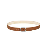 Longchamp Le Foulonné Ceinture Cuir Homme Caramel