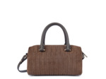 Lancaster Tressé Cube Sac A Main En Cuir Tressé 530-67 Marron