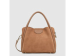 Lancaster Suède Ida Petit Sac A Main 470-100 Moka