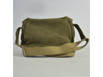 Berthille Mini Pêche Sac Croisé Cuir Nubuck Caqui