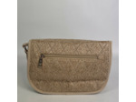Farfouillette Sac Porté Travers En Matière Tressée Taupe