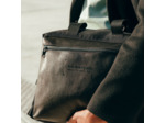 Ateliers Foures Aristote Sac Business Cuir R525 Noir