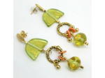 Boucles d'oreilles demi-lune ZESTE