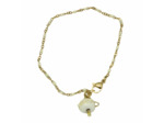 Bracelet chaine émail DUNE