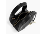 Le Tanneur Juliette Petit Sac A Main En Cuir Grainé Noir