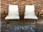 Paire de fauteuils vintage