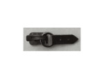 Attache, crochet fourrure marron