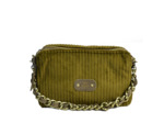 Mila Louise Mama VFR1 Sac Trotteur Velours Fumé Kaki
