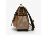 Caméléon Vintage North Cartable 41cm Tan Leopard