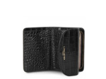 Lancaster Exotic Croco Portefeuille 124-11 Noir
