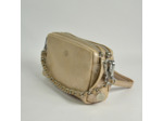 Mila Louise Mama XS MX Petit Sac Trotteur Cuir Imprimé Crème