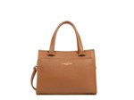 Lancaster Foulonné Double Petit Sac A Main 470-73 Camel In Orange