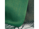 Farfouillette Milan Echarpe laine lurex franges Vert