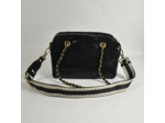 Mila Louise Nell RX Sac Besace Cuir Irisé Noir