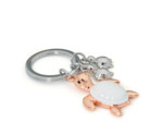 Metalmorphose Porte-clés Tortue