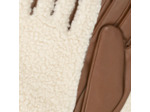 Isotoner Gants Tactiles En Fausse Fourrure Et Cuir Pour Femme Taille M Cognac