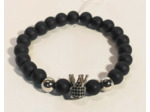 Agate noire, couronne