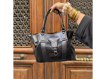 Sac à main style bourse Arthur & Aston en toile