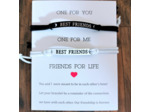 Bracelets Best friends noir et blanc