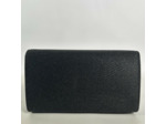 Farfouillette Pochette De Mariage A Rabat Brillante Et Rigide Noir