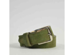 Berthille Ceinture A Chape Velour Ajustable kaki