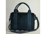 Mila Louise Mapa VFR1 Sac Business 2 Compartiments Velours Vertigo