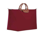 Longchamp Le Pliage Original Sac de Voyage M Rouge
