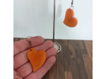 Boucles d'oreilles Valentine orange