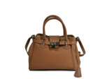 Berthille Mini Vendome Grainé Sac à Main Tan