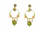 Boucles d'oreilles pampilles ZESTE