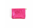Farfouillette Porte-monnaie compact Cuir PM Fuchsia