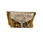 Farfouillette Sac Trotteur Léopard Cuir 3042 Camel Léopard