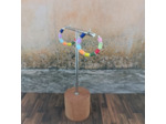 Anneaux Heishi multi-couleurs