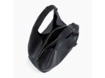Le Tanneur Juliette Sac Porté Epaule En Cuir Grainé Noir