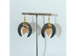 Boucles d'oreilles Mia en ivoire végétal