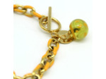 Bracelet chaine email ZESTE