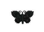 Écusson thermocollant - Papillon noir