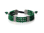 Bracelets triples en pierres naturelles