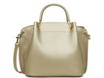 Lancaster Foulonne Double Grand Sac A Main Louisa 470-19 Champagne In Nude