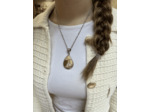 PENDENTIF JASPE CAPPUCCINO