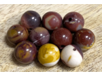 PERLES JASPE MOKAITE