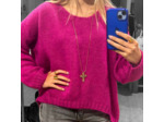 PULL OVERSIZE COL ROND