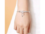 Bracelet attrape rêve en argent