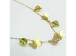Collier papillons ZESTE