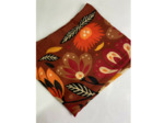 Atoll Palme Foulard A Fleurs Marron