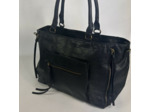 Farfouillette Sac Shopping Zippé Noir