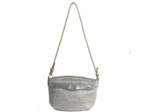 Mila Louise Naja W Sac Porté Epaule Tressé Silver
