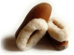 Chaussons en peau de mouton
